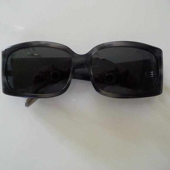 JAN FRANCO FERRE NEW women's rectangular grey frame sunglasses